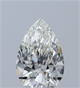 Natural Diamond 0.50 Carats, Pear with  Cut, I Color, VS2 Clarity and Certified by GIA