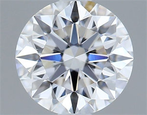Picture of Lab Grown Diamond 1.03 Carats, Round with Ideal Cut, D Color, VVS2 Clarity and Certified by IGI