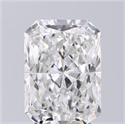 Diamante Natural 4.22 quilates, Radiante , Color E, claridad SI1 y certificado GIA