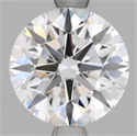 Lab Grown Diamond 2.02 Carats, Round with Ideal Cut, D Color, VVS1 Clarity and Certified by IGI