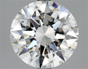 Picture of Natural Diamond 3.01 Carats, Round with Excellent Cut, F Color, VS2 Clarity and Certified by GIA