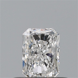 Picture of Natural Diamond 0.34 Carats, Radiant with  Cut, E Color, IF Clarity and Certified by GIA