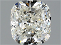 Natural Diamond 1.21 Carats, Cushion with  Cut, J Color, SI1 Clarity and Certified by GIA
