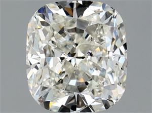 Picture of Natural Diamond 1.21 Carats, Cushion with  Cut, J Color, SI1 Clarity and Certified by GIA