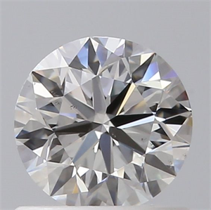 Picture of Natural Diamond 0.70 Carats, Round with Very Good Cut, G Color, SI1 Clarity and Certified by GIA