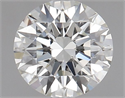 Natural Diamond 0.80 Carats, Round with Excellent Cut, J Color, VVS1 Clarity and Certified by GIA