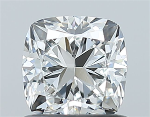 Foto Diamante Natural 0.90 quilates, Del cojín , Color G, claridad VVS2 y certificado GIA de