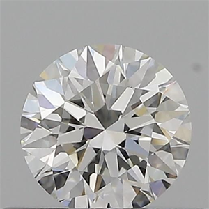 Picture of Natural Diamond 0.41 Carats, Round with Excellent Cut, G Color, IF Clarity and Certified by GIA