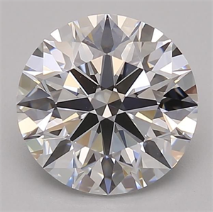 Picture of Lab Grown Diamond 2.21 Carats, Round with Excellent Cut, D Color, IF Clarity and Certified by GIA