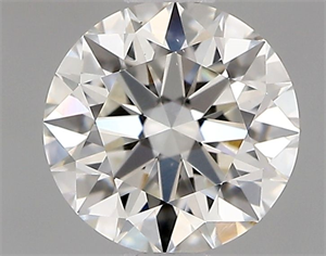 Picture of Natural Diamond 0.70 Carats, Round with Excellent Cut, H Color, VS2 Clarity and Certified by GIA