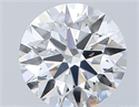 Natural Diamond 0.55 Carats, Round with Very Good Cut, E Color, SI1 Clarity and Certified by GIA
