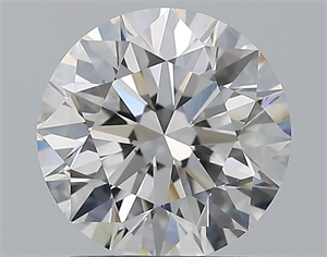 Picture of Natural Diamond 1.71 Carats, Round with Excellent Cut, E Color, VVS1 Clarity and Certified by GIA