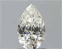 Diamante Natural 0.80 quilates, De pera , Color I, claridad VVS1 y certificado GIA