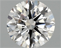 Del inventario de diamantes de laboratorio, 1.58 quilates, Redondo , Color G, claridad VVS2 y certificado IGI