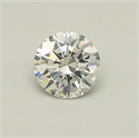Diamante Natural 0.53 quilates, Redondo , Color F, claridad SI1 y certificado GIA