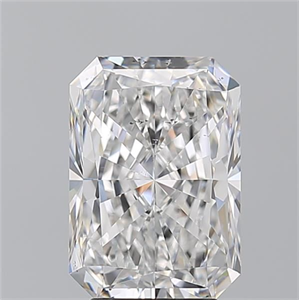 Picture of Natural Diamond 3.21 Carats, Radiant with  Cut, D Color, SI1 Clarity and Certified by GIA