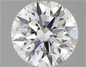 Del inventario de diamantes de laboratorio, 1.05 quilates, Redondo , Color D, claridad VVS2 y certificado IGI