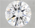 Lab Grown Diamond 5.02 Carats, Round with Excellent Cut, E Color, VVS2 Clarity and Certified by IGI