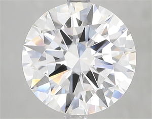 Picture of Lab Grown Diamond 5.02 Carats, Round with Excellent Cut, E Color, VVS2 Clarity and Certified by IGI