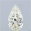 Diamante Natural 3.73 quilates, De pera , Color K, claridad VVS2 y certificado IGI