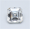Diamante Natural 1.01 quilates, Asscher , Color D, claridad VS1 y certificado GIA