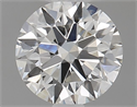 Diamante Natural 0.45 quilates, Redondo , Color H, claridad VS2 y certificado GIA