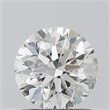 Natural Diamond 1.00 Carats, Round with Excellent Cut, H Color, SI1 Clarity and Certified by GIA