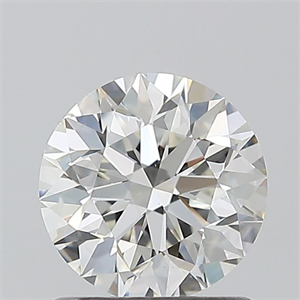 Picture of Natural Diamond 1.00 Carats, Round with Excellent Cut, H Color, SI1 Clarity and Certified by GIA