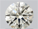 Diamante Natural 0.70 quilates, Redondo , Color K, claridad VS2 y certificado IGI