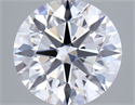 Del inventario de diamantes de laboratorio, 2.04 quilates, Redondo , Color D, claridad VVS2 y certificado IGI