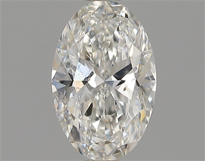 Picture of Natural Diamond 0.43 Carats, Oval with  Cut, F Color, SI2 Clarity and Certified by GIA