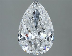 Picture of Natural Diamond 1.70 Carats, Pear with  Cut, E Color, VS2 Clarity and Certified by GIA