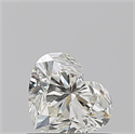 Natural Diamond 0.72 Carats, Heart with  Cut, K Color, VS2 Clarity and Certified by GIA