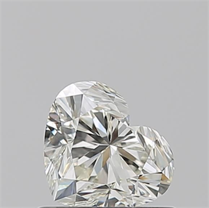 Picture of Natural Diamond 0.72 Carats, Heart with  Cut, K Color, VS2 Clarity and Certified by GIA