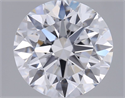 Del inventario de diamantes de laboratorio, 2.00 quilates, Redondo , Color D, claridad VVS2 y certificado IGI