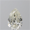 Natural Diamond 4.01 Carats, Pear with  Cut, K Color, SI2 Clarity and Certified by GIA