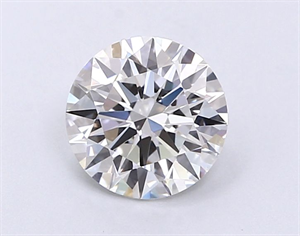 Picture of Lab Grown Diamond 1.08 Carats, Round with Ideal Cut, F Color, VS2 Clarity and Certified by IGI