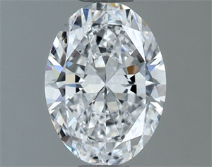 Picture of Natural Diamond 0.80 Carats, Oval with  Cut, D Color, VVS1 Clarity and Certified by GIA