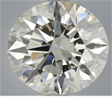Diamante Natural 2.51 quilates, Redondo , Color J, claridad SI1 y certificado IGI