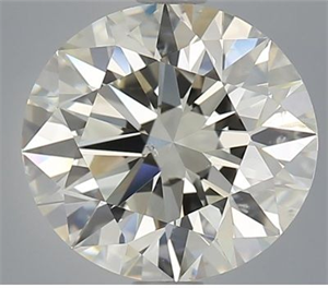 Foto Diamante Natural 2.51 quilates, Redondo , Color J, claridad SI1 y certificado IGI de