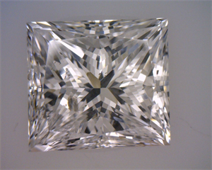 Foto Diamante Natural 2.78 quilates, Princesa , Color E, claridad SI2 y certificado GIA de