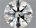 Diamante Natural 2.01 quilates, Redondo , Color G, claridad SI2 y certificado IGI