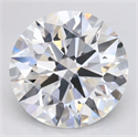 Del inventario de diamantes de laboratorio, 4.58 quilates, Redondo , Color D, claridad VVS1 y certificado GIA