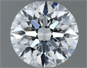 Diamante Natural 0.53 quilates, Redondo , Color E, claridad VS1 y certificado GIA