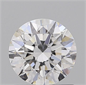 Natural Diamond 1.07 Carats, Round with Excellent Cut, D Color, VVS1 Clarity and Certified by GIA