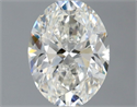 Natural Diamond 0.70 Carats, Oval with  Cut, G Color, VS1 Clarity and Certified by GIA
