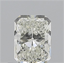 Natural Diamond 0.50 Carats, Radiant with  Cut, I Color, VS2 Clarity and Certified by GIA