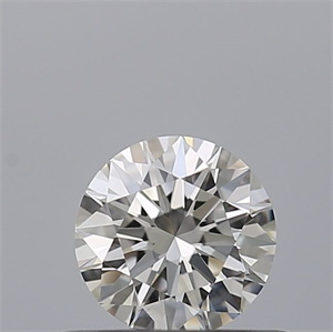Picture of Natural Diamond 0.40 Carats, Round with Excellent Cut, H Color, IF Clarity and Certified by IGI
