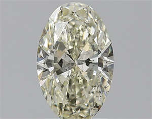 Picture of Natural Diamond 1.51 Carats, Oval with  Cut, M Color, SI2 Clarity and Certified by GIA
