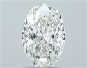 Natural Diamond 1.20 Carats, Oval with  Cut, I Color, SI1 Clarity and Certified by GIA